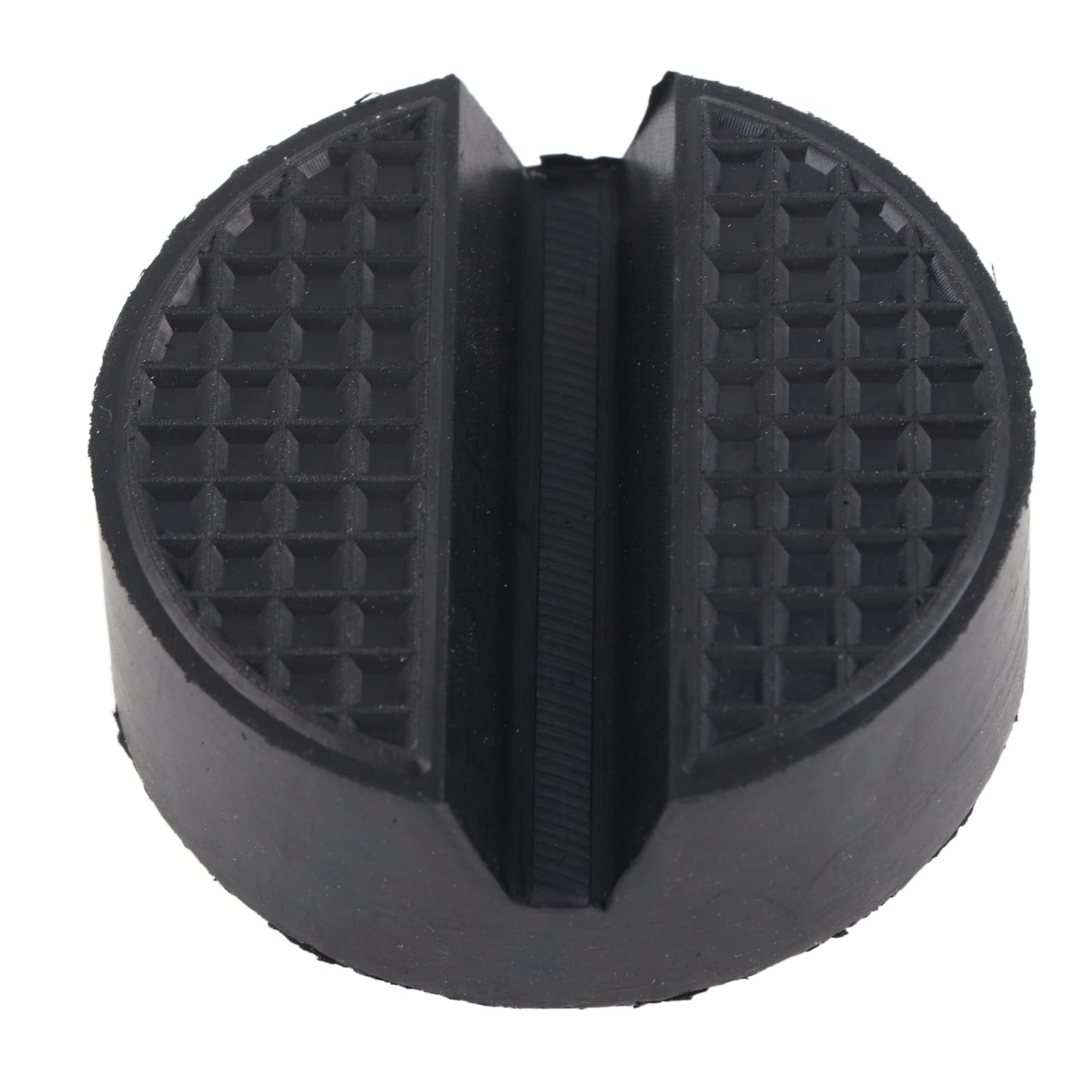 Universal Car Jack Pad Adapter geschlitzte Gummi -Rahmen -Schieneschutzunterstützung 6,5 cm Durchmesser Hochwertiges haltbares Jacking Point -Unterstützung für von Ldafava