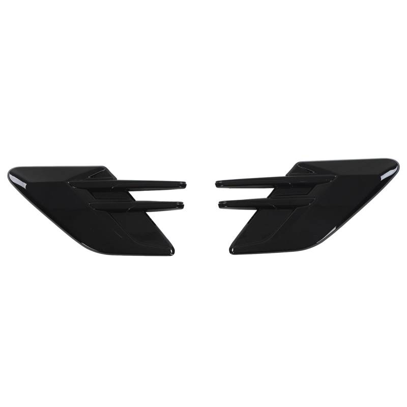 Vent TriMs Gloss Black Ersatzstromliniendesign -Snap -Installation für Sport L494 Facelift 2018 bis 2022 ABS -Materialpaar von Ldafava