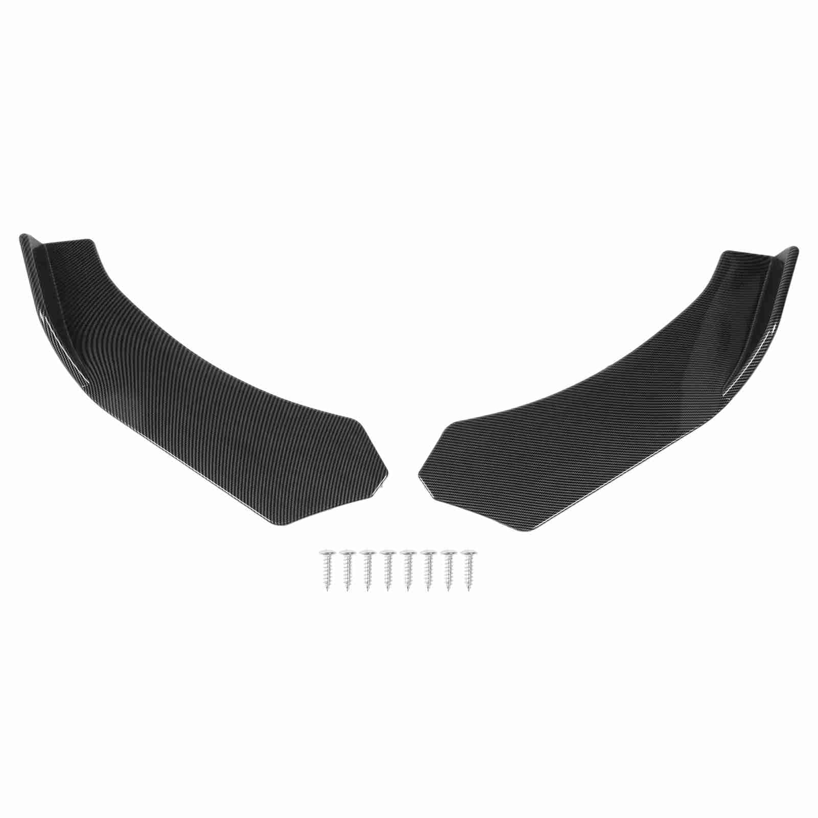 Vordere Stoßfänger Lip Universal Carbonfasermuster Sportiger aerodynamischer Beschützer für Cars ABS -Material 57cm Größe 2pcs Vordere Stoßfänger Lip Universal Carbonfasermuster Sportiger aerodynamischer Beschützer für Cars ABS -Material 57cm Größe 2pcs von Ldafava