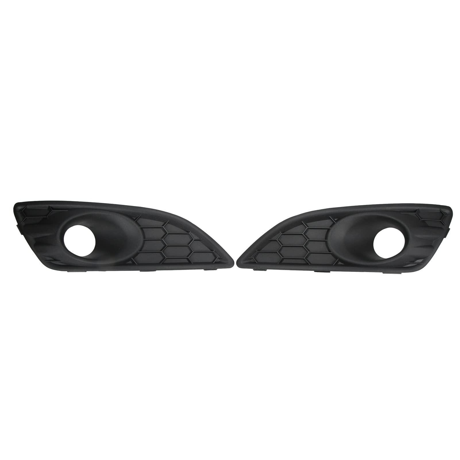 Vordere Stoßfänger Nebel Lampengitter hochwertiges ABS -Material Haltbarer Nebel Lichtschutzersatz für JA8 2013 2017 Schwarzes Paar (Blindes Loch) von Ldafava