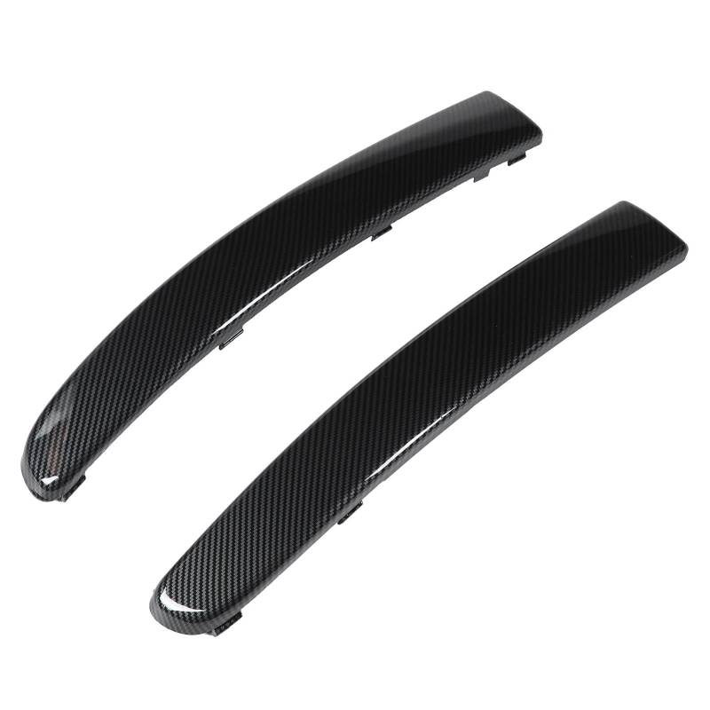 Vordere Stoßstange Trim Carbonfaserstil Haltbares ABS -Material Austausch für 500 2007 2015 Auto Außenteile Sporty Design von Ldafava