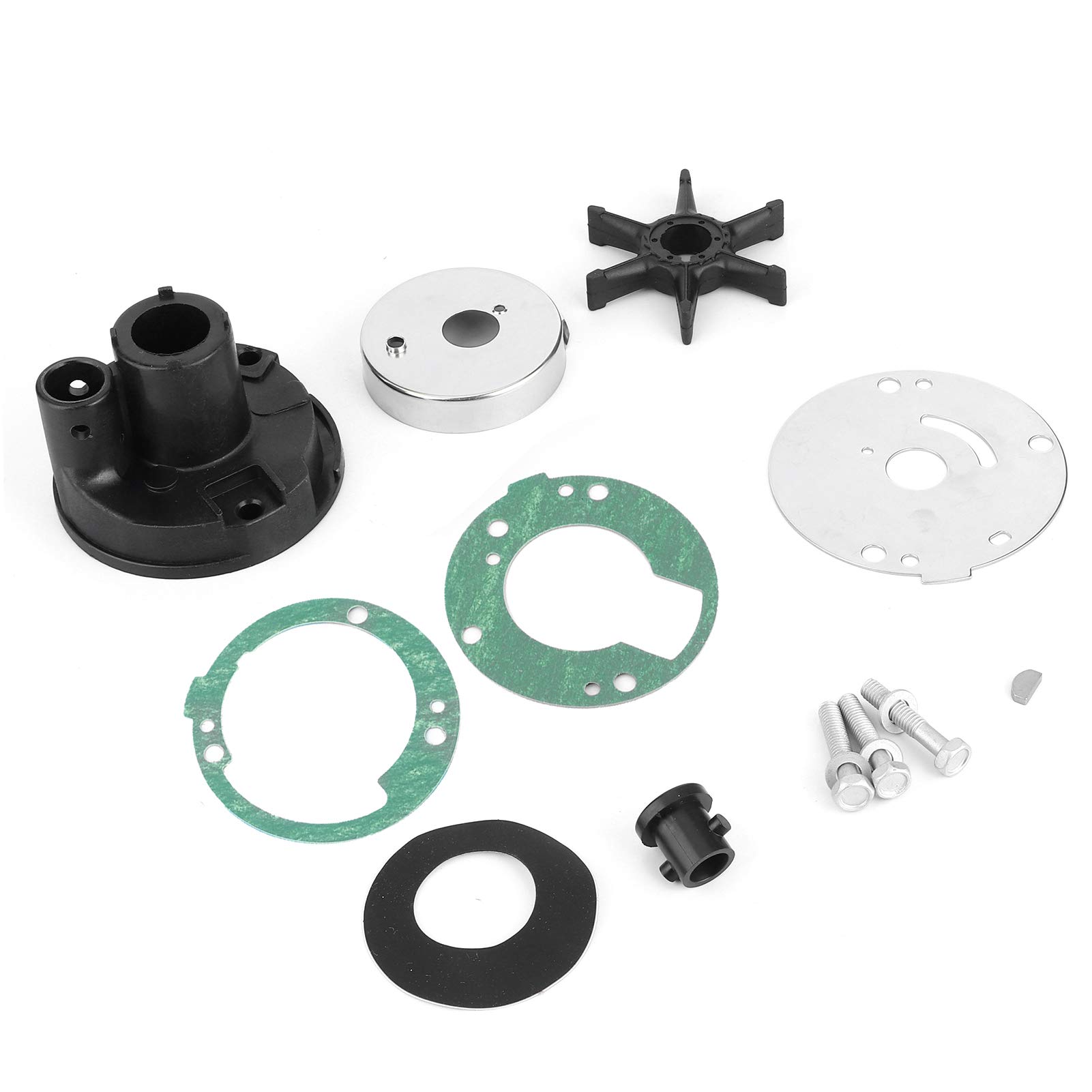 Wasserpumpenreparatur -Kit Außenborder Motor Reparaturset 689 W0078 Pass für 25 30 PS Marine Grade Edelstahl und Gummi Material Wasserpumpenreparatur -Kit Außenborder Motor Reparaturset 689 W0078 Pass für 25 30 PS Marine Grade Edelstahl und Gummi Material von Ldafava