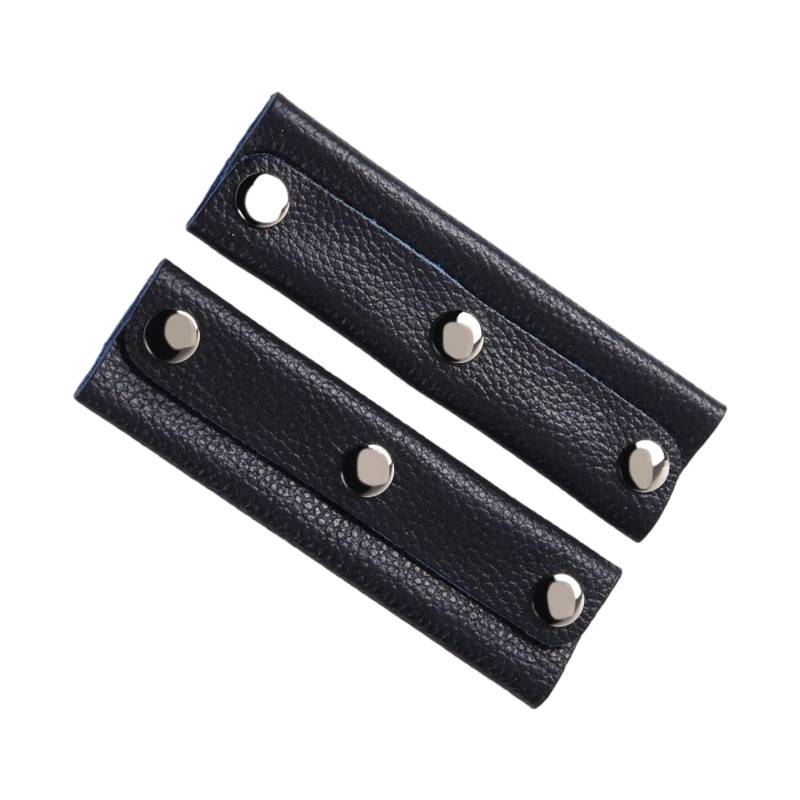 2 Stück Ledergriffwickel für Handtaschen, Eimer, Taschen, Gepäckgriffe mit Schnalle, Koffer, Tasche, Griffabdeckungen von Ldbuejiaja