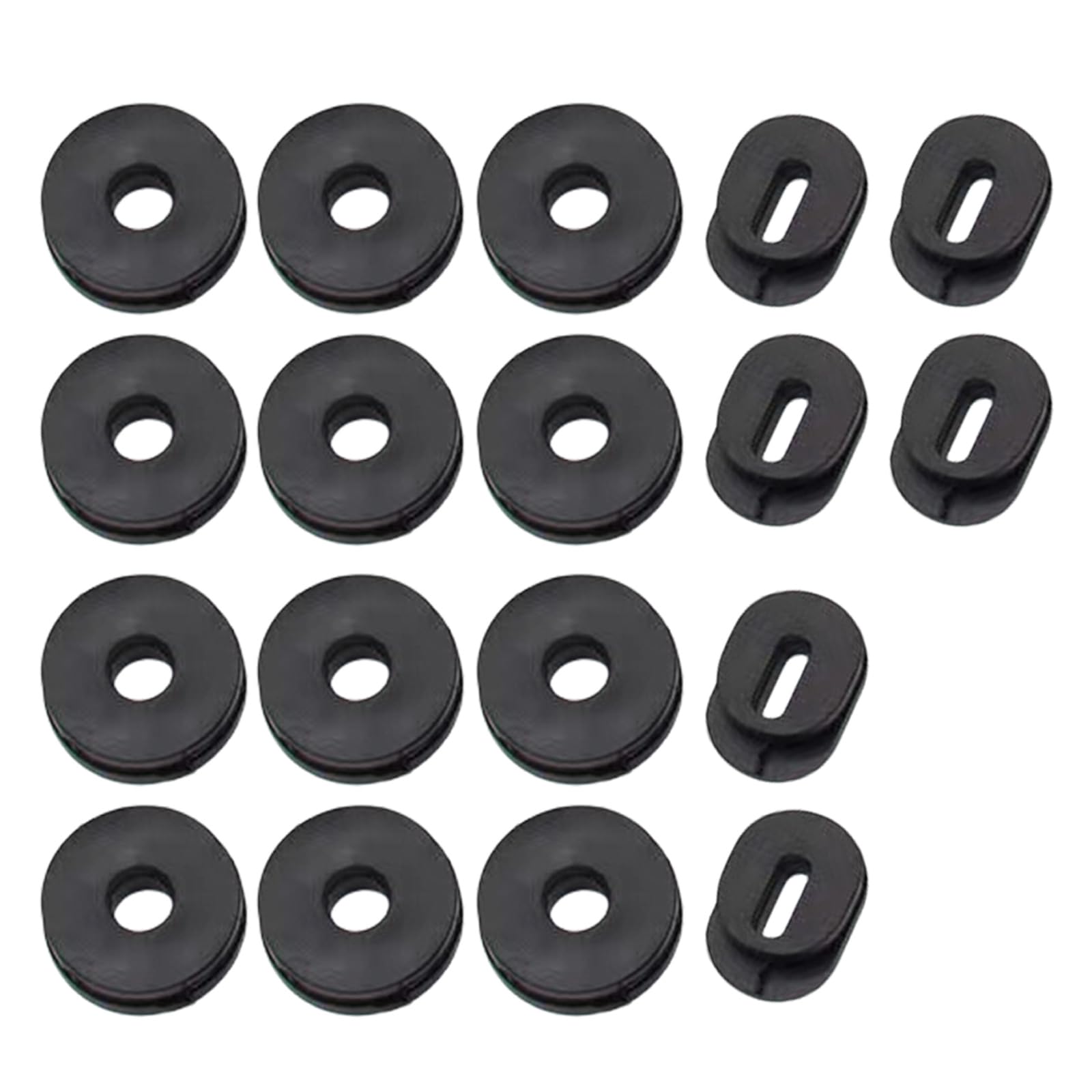 Ldbuejiaja 18 Stück Motorrad-Gummi-Kantenabdeckungen, verschleißfeste Kanten, Dichtung, Motorradzubehör, einfache Installation für /ZJ125 Ldbuejiaja 18 Stück Motorrad-Gummi-Kantenabdeckungen, verschleißfeste Kanten, Dichtung, Motorradzubehör, einfache Installation für /ZJ125 von Ldbuejiaja