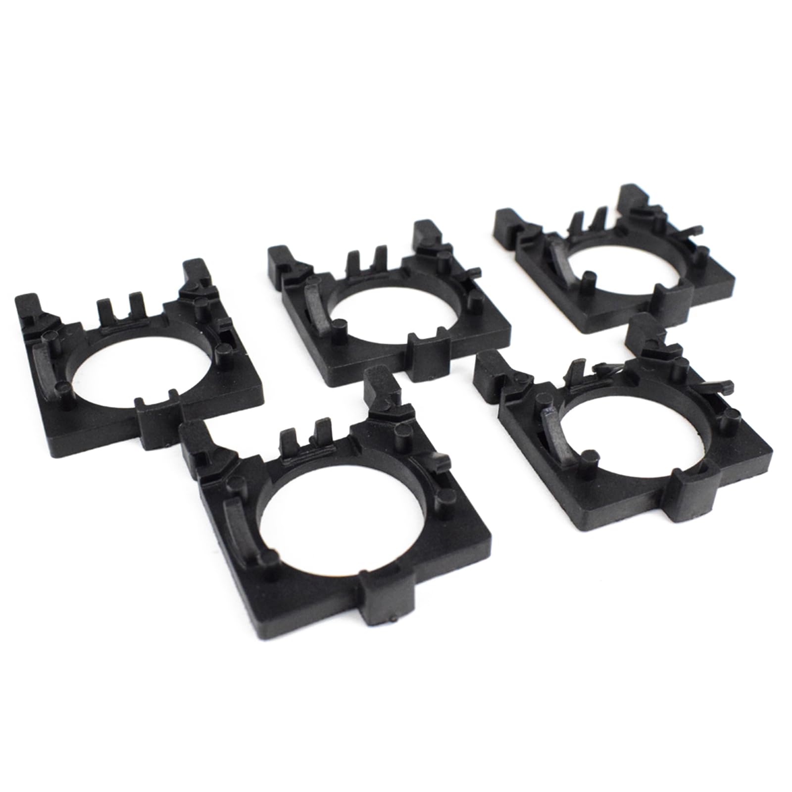 Ldbuejiaja 5 x Scheinwerfer-Lampenhalterungs-Clip-Adapter-Sockel für MK2 Auto-LED-Leuchtmittelhalter, Ersatzzubehör Ldbuejiaja 5 x Scheinwerfer-Lampenhalterungs-Clip-Adapter-Sockel für MK2 Auto-LED-Leuchtmittelhalter, Ersatzzubehör von Ldbuejiaja