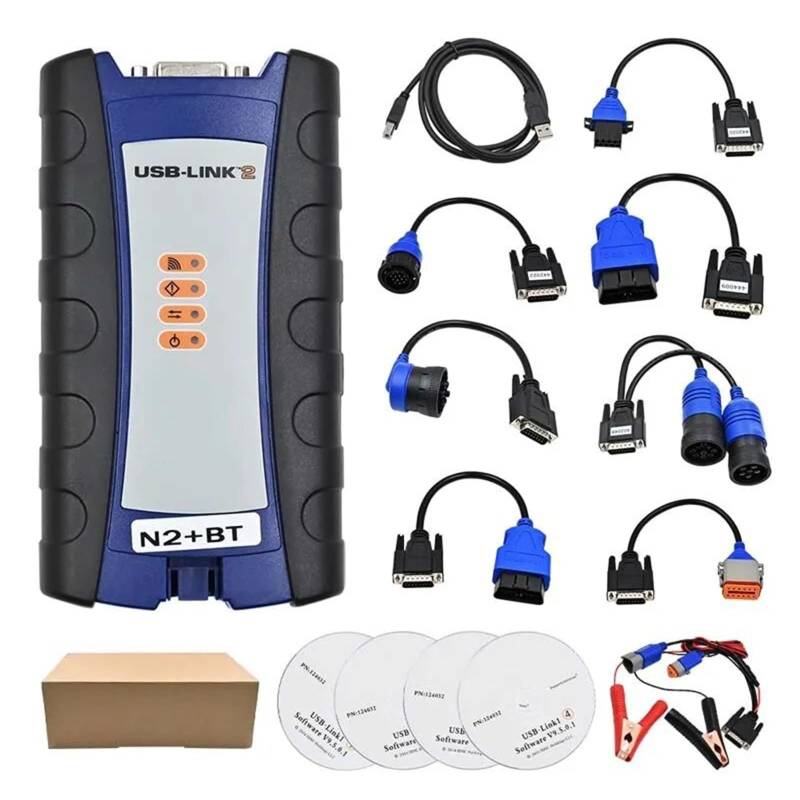 Ldbuejiaja NEXIQ 2 USB Link USB Bluetooth kompatibel LKW Diagnose Fehlerbehebung Werkzeug LKW Diagnosewerkzeug von Ldbuejiaja