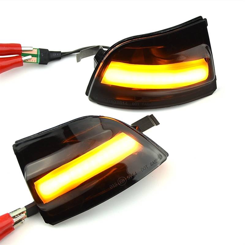 Autos Rückspiegel Blinker für Ford Focus 2 Mk2 2004-2008 C-Max Auto Seite Flügel Rückspiegel Lampe blinker Licht Anzeige Blitzlicht von LeLeD