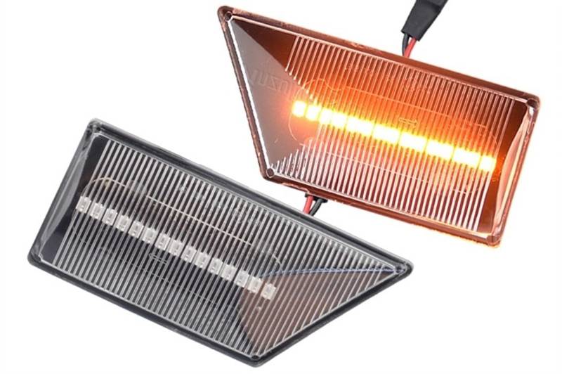 Autos Rückspiegel Blinker für Opel Vectra C 2002-2008 Auto Seite Flügel Rückspiegel Lampe blinker Licht Anzeige Blitzlicht,B von LeLeD