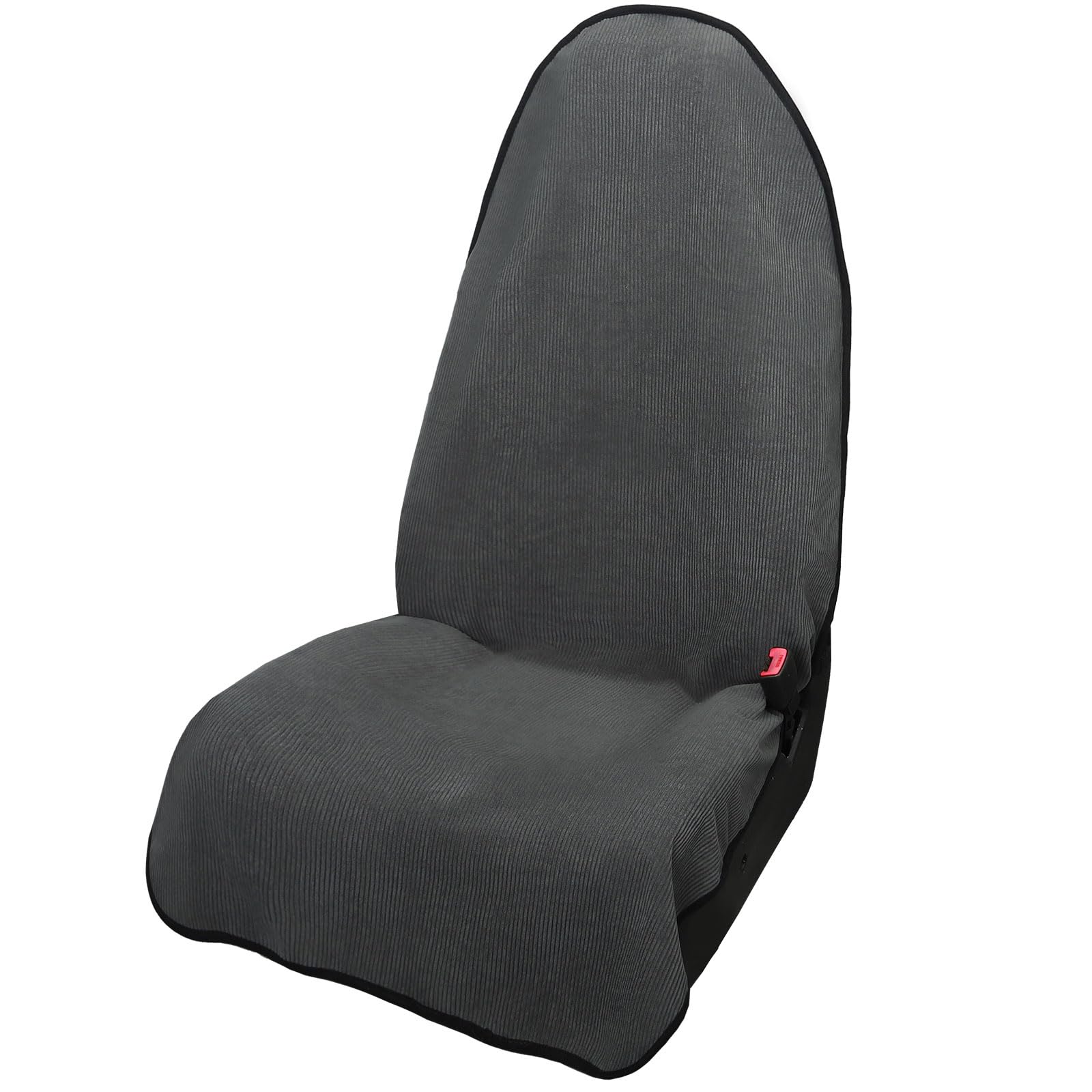 Leader Accessories universeller Autoschonbezug weicher Kord Sitzauflage 3-lagige 100% wasserdicht Autositzbezug als Überwurf rutschfest Schutzbezug Fahrersitz Beifahrersitz Vordersitz Grau Leader Accessories universeller Autoschonbezug weicher Kord Sitzauflage 3-lagige 100% wasserdicht Autositzbezug als Überwurf rutschfest Schutzbezug Fahrersitz Beifahrersitz Vordersitz Grau von Leader Accessories