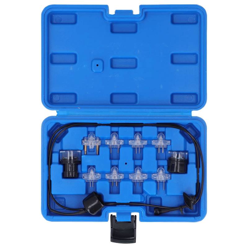 11pcs Noid Light Set Fuel Injector Tester Tool Professionelles Fuel Injector Tester Tool Autodiagnosewerkzeug Mit Aufbewahrungsbox von Leapiture