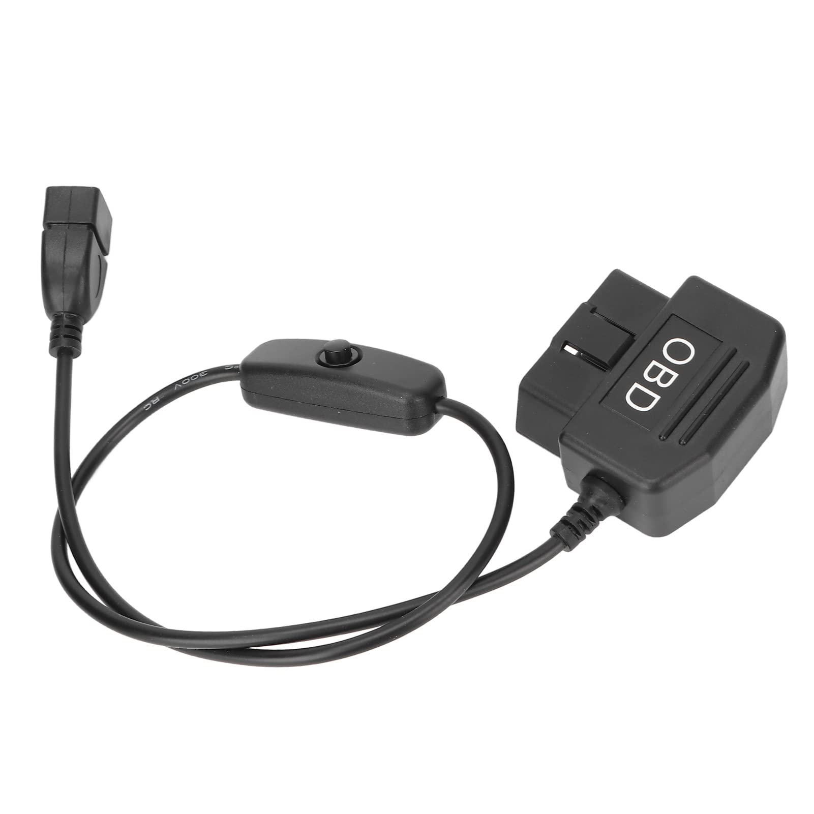16-poliger OBD2-Stecker, USB-Ladekabel, OBD-Adapterkabel, 18,9-Zoll-Universalstecker, Ladegerät, Fahrzeugzubehör von Leapiture