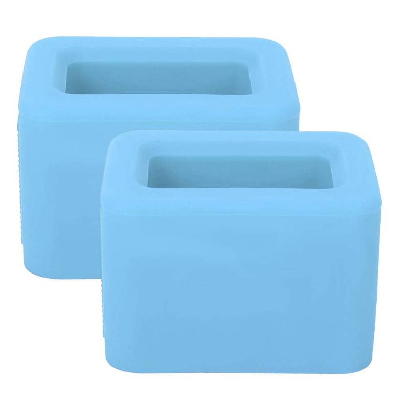 2 Stück Auto-Sicherheitsgurt-Schnallenhalter, Silikon-Sicherheitsgurt-Schutz-Empfänger, Sicherheitsgurt-Schnallen-Halter, Universelles Auto-Zubehör Für Auto(Blau) von Leapiture
