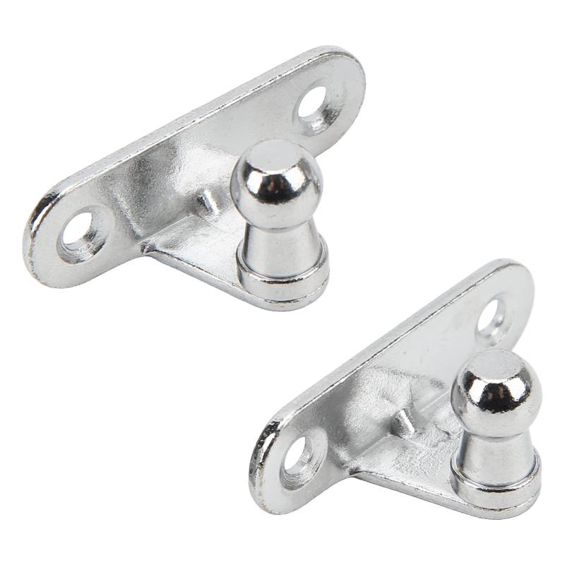 2 Stück Gasdruckfeder-Montagehalterung Gasdruckdämpfer-Montagehalterung 10 mm Gasfeder Kugelbolzen Metall Universal Multi Fit für Motorkofferraum von Leapiture