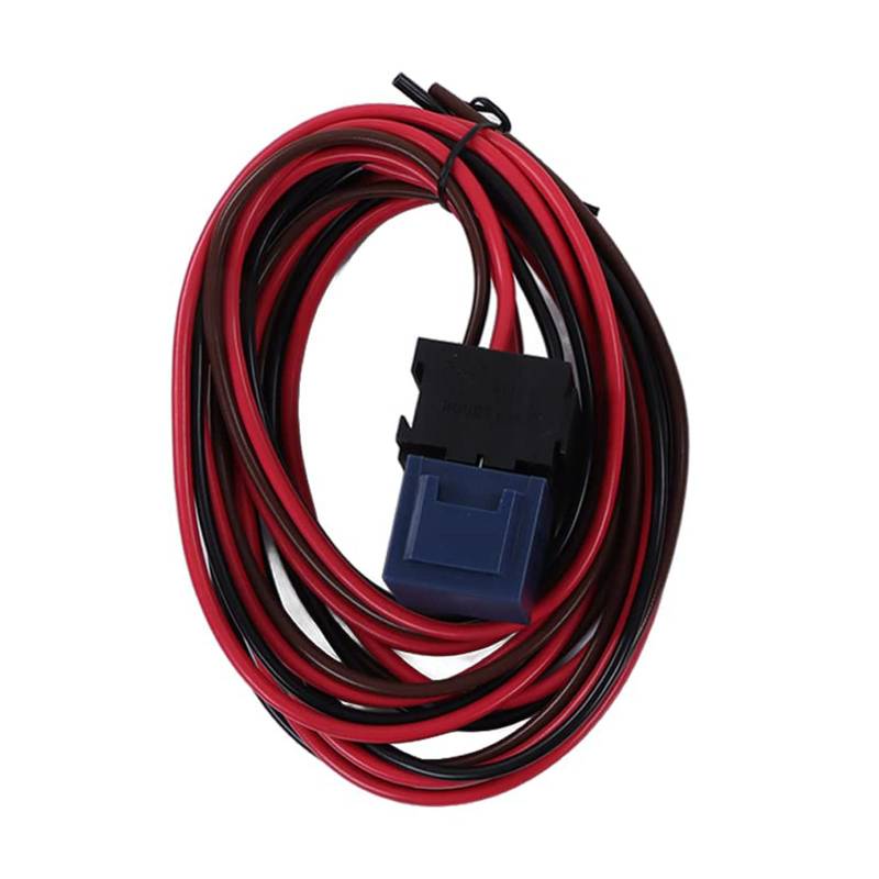 21-teiliges Thermostat-Set zum Einstellen des Kühlerlüfters, Auto-Steuerrelais-Drahtset mit Temperatursondensensor, robuster Thermostat für Auto, LKW, 12 V von Leapiture