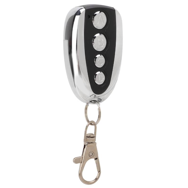 Funkschlüssel-Kloner, kabelloser Fernschlüssel-Klon-Schlüssel, 433,92 MHz, 4 Tasten, Lernfunktion zum Kopieren von Garagentoröffnern für Tore, Autos, LED-Licht von Leapiture