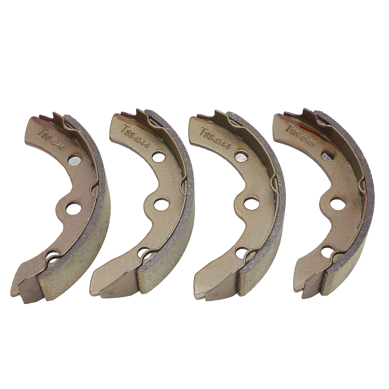 Leapiture Bremsbackensatz 101823201, 4-teiliges Bremsbackenset 101823201, vorn/hinten, Ersatz für Club Car DS Precedent ab 1995 Leapiture Bremsbackensatz 101823201, 4-teiliges Bremsbackenset 101823201, vorn/hinten, Ersatz für Club Car DS Precedent ab 1995 von Leapiture