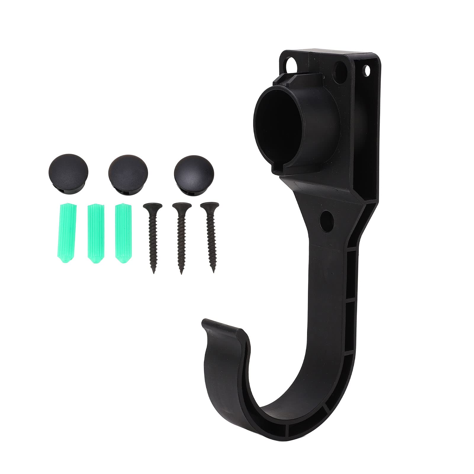 Leapiture EV-Ladehalter, Wandhalterung, J-Haken, Ladekabelhalter Für Elektrofahrzeuge, Organizer, Universelles ABS-Material Für Typ-1-Stecker J1772 Leapiture EV-Ladehalter, Wandhalterung, J-Haken, Ladekabelhalter Für Elektrofahrzeuge, Organizer, Universelles ABS-Material Für Typ-1-Stecker J1772 von Leapiture