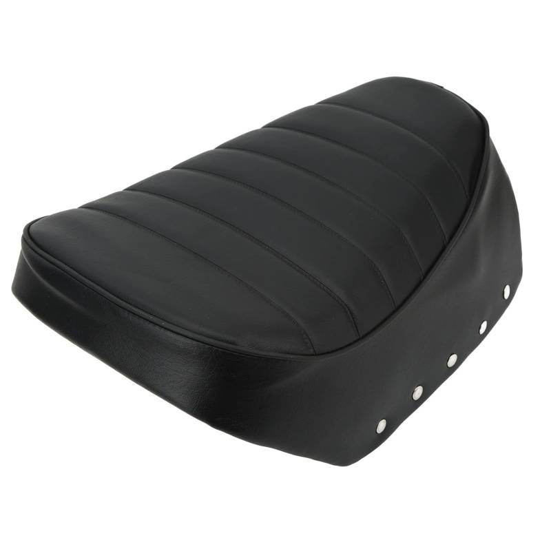 Leapiture Motorrad Sitzkissen Motorrad Sitzpolster Bequemes Sitzkissen Ersatz für Monkey Z50 50CC Z50J Black Fat SEAT Z50J Bike von Leapiture