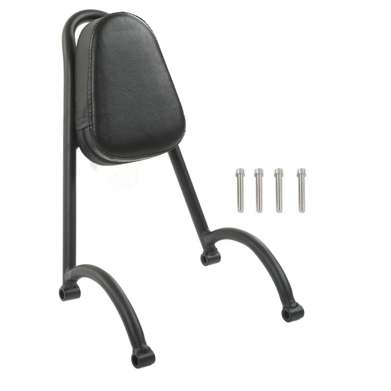 Motorrad-Rückenlehne Für Den Beifahrer, Rückenpolster Für Die Rückenlehne aus PU-Leder, Harley sissy bar Ersatz Motorrad sissy bar Für Rebel CMX300 CMX500 von Leapiture