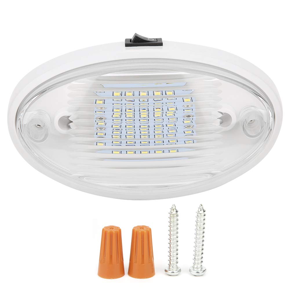 Schaltscharfen 400 lm Innenarchitekturleuchte Deckenleuchte Leuchte 12 -V -Deckenlampe für Auto -RV -Bootsyacht und Anhängerbeleuchtung von Leapiture