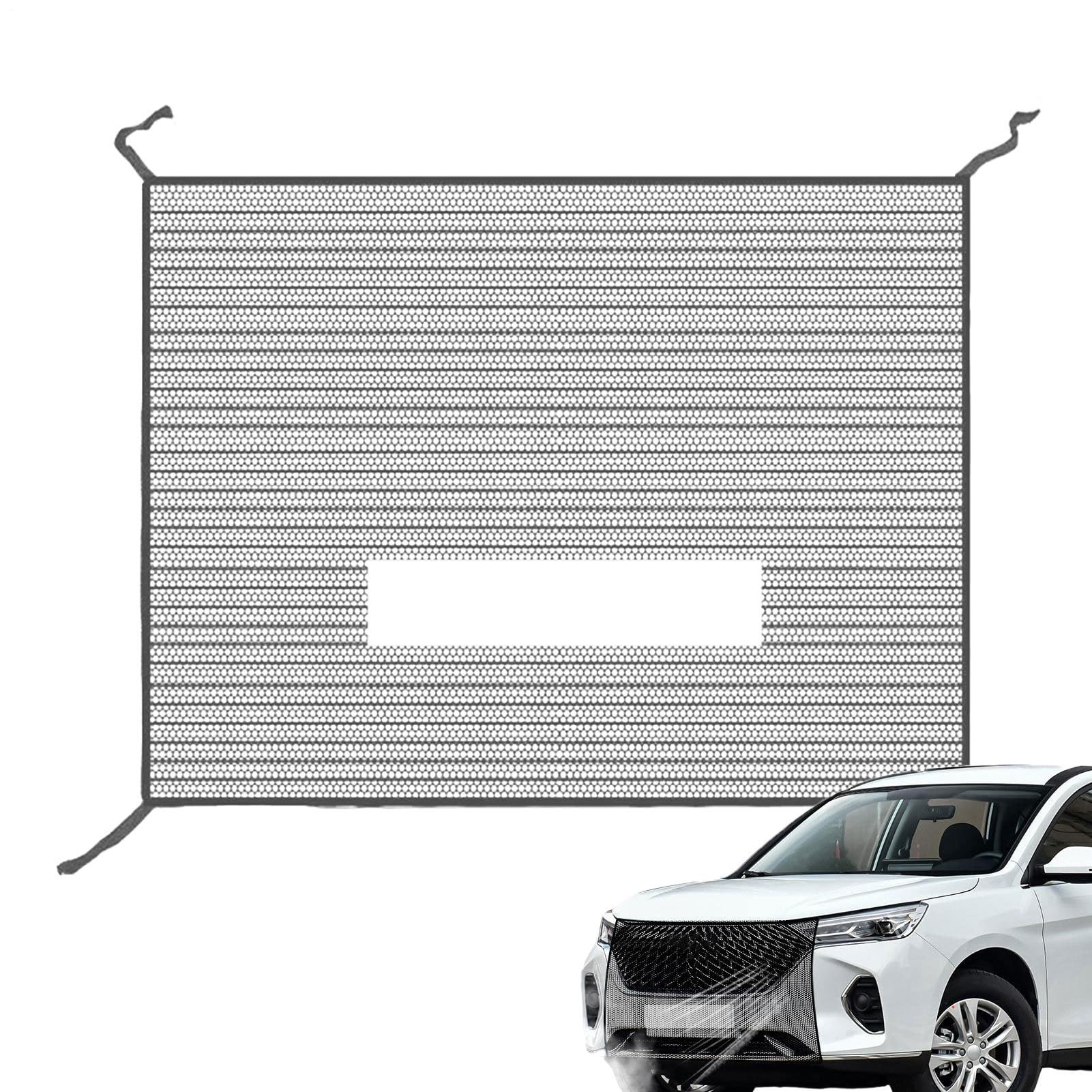 Auto Kühlergrill Mesh 40 x 13 Zoll Auto Grill Zubehör Schwarz Aluminium Stoßstange Zubehör | Außenteile, Karosserie Stoßfänger Rhombic Grill Car Grill für Stoßstange von LearnLyrics