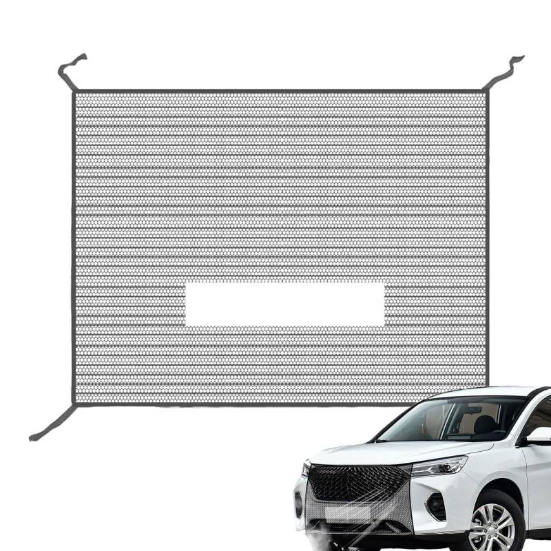 Auto Kühlergrill Mesh 40 x 13 Zoll Auto Grill Zubehör Schwarz Aluminium Stoßstange Zubehör | Außenteile, Karosserie Stoßfänger Rhombic Grill Car Grill für Stoßstange von LearnLyrics