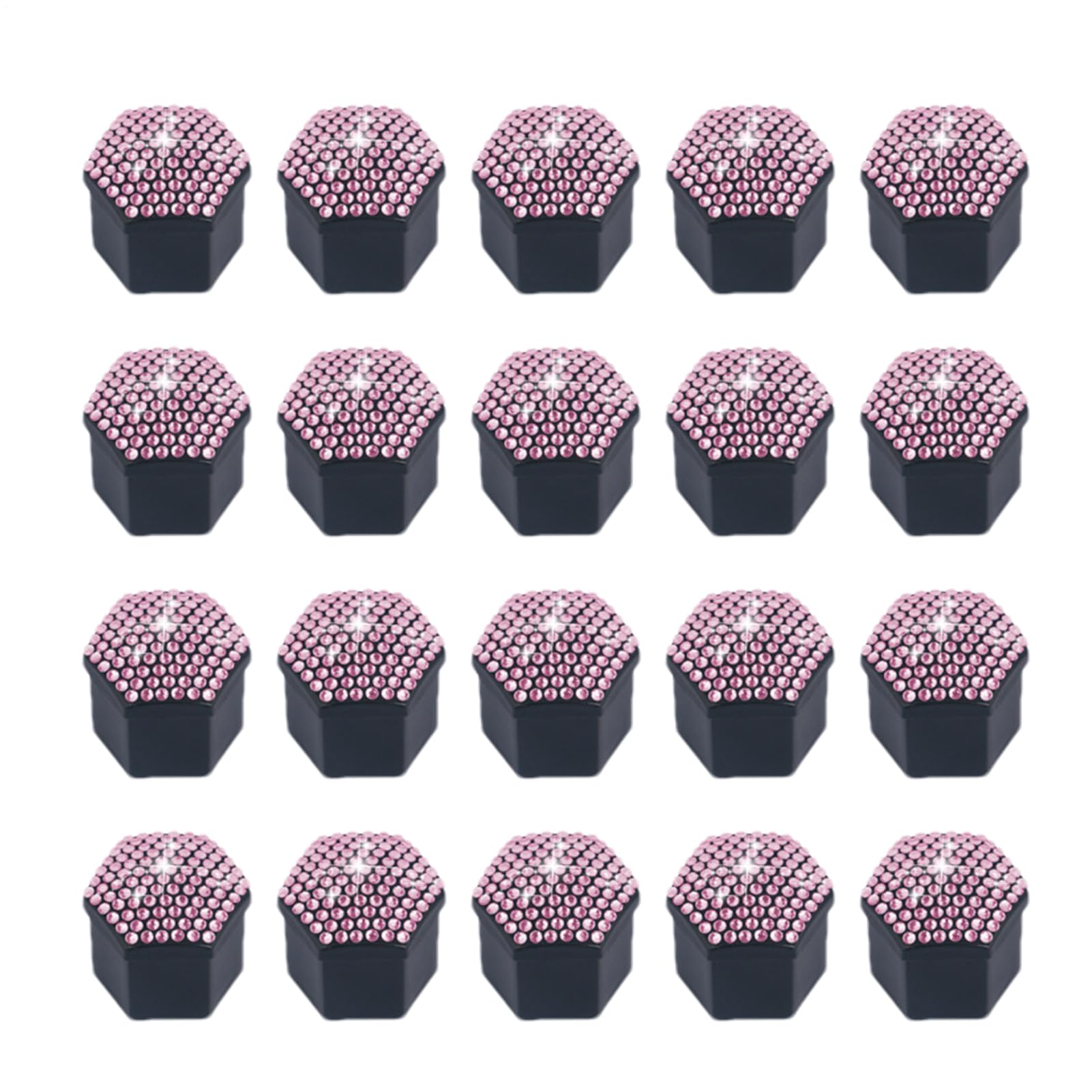 Radkappen, Set mit 20 glänzenden Abdeckungen für Bolzen | dekorativer Schutz gegen Kratzer, abnehmbar, für Fahrzeuge mit Staubbeständigkeit Radkappen, Set mit 20 glänzenden Abdeckungen für Bolzen | dekorativer Schutz gegen Kratzer, abnehmbar, für Fahrzeuge mit Staubbeständigkeit von LearnLyrics
