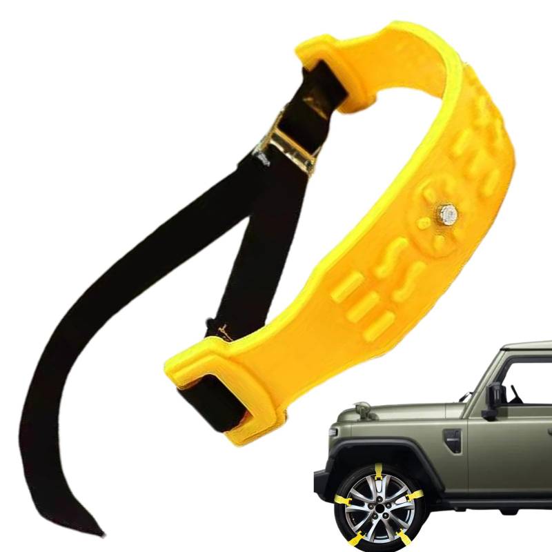 Reifenketten, Schneeketten für Autoreifen | Auto Schneeketten für Reifen | Hochleistungstraktion mit Anti-Skid-Spikes Schnellveröffentlichungssystem einfache Installation, die für eisige von LearnLyrics