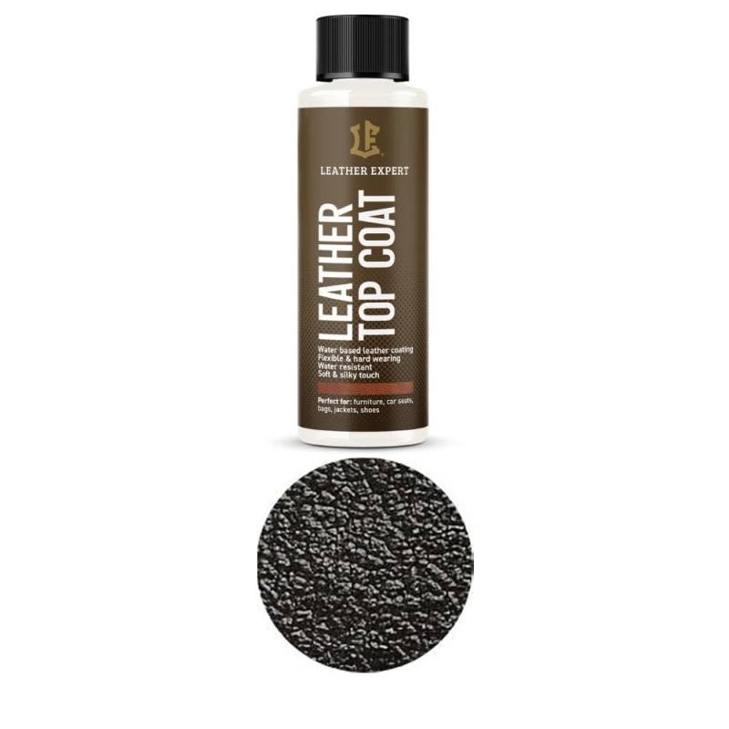 Farbfixierend Leder Finish Glänzend 50ml - Lederfinish für Handwerker - Leather Top Coat für alle Arten Glattleder – Klarlack schützt vor Feuchtigkeit und Beschädigungen von Leather Expert