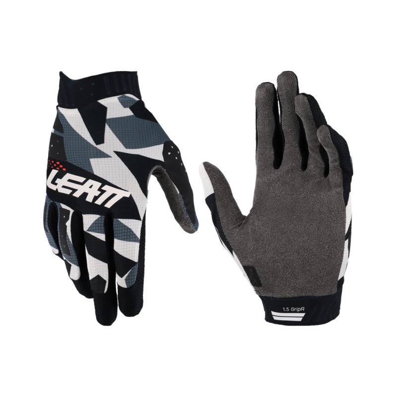 Handschuhe 1.5 GripR Camo schwarz-grau-schwarz M von Leatt