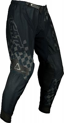 Leatt 4.5 Brushed, Textilhose - Schwarz/Dunkelgrau - S von Leatt