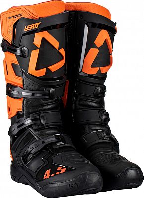 Leatt 4.5 Enduro S23, Stiefel - Schwarz/Orange - US 7 von Leatt