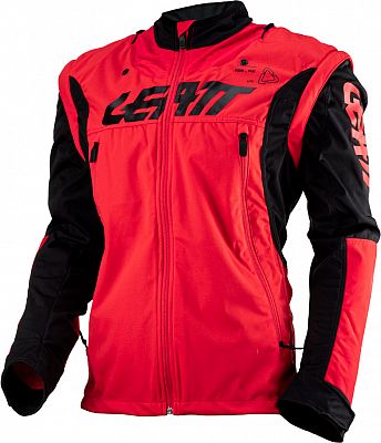 Leatt 4.5 Lite, Textiljacke wasserdicht - Rot/Schwarz - M von Leatt