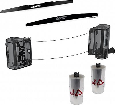 Leatt 5.5/6.5, Roll-Off System - Schwarz/Grau Leatt 5.5/6.5, Roll-Off System - Schwarz/Grau von Leatt