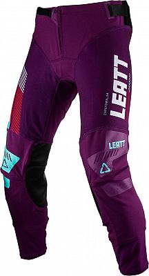 Leatt 5.5 I.K.S. Indigo S23, Textilhose - Violett/Türkis/Gelb - XXL von Leatt