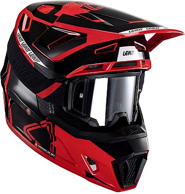 Leatt 7.5 S24 Red, Motocrosshelm - Rot/Schwarz - S von Leatt
