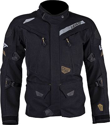 Leatt ADV DriTour 7.5, Textiljacke wasserdicht - Schwarz/Grau - 5XL von Leatt