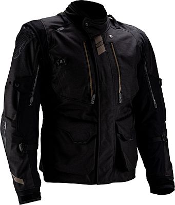 Leatt ADV MultiTour 5.5, Textiljacke wasserdicht - Schwarz/Gold - XXL von Leatt