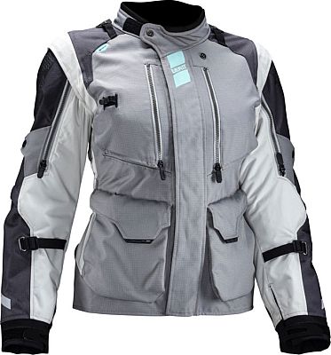 Leatt ADV Multitour 5.5, Textiljacke wasserdicht Damen - Grau/Schwarz/Beige - XXL von Leatt