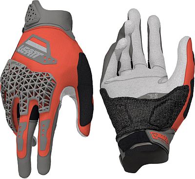 Leatt ADV Rally 5.5, Handschuhe - Grau/Orange - 3XL von Leatt