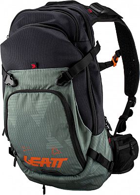 Leatt Hydration XL 1.5 S23, Trinkrucksack - Schwarz/Grün/Orange von Leatt