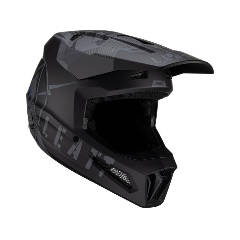 Leatt Motocross-Helm Moto 2.5 V23 Schwarz Gr. L von Leatt