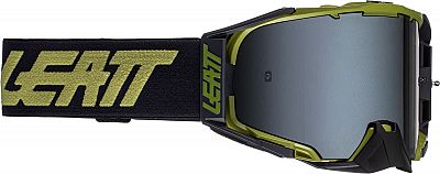 Leatt Velocity 6.5 Desert, Crossbrille verspiegelt - Dunkelgrün/Schwarz Silber-Verspiegelt von Leatt