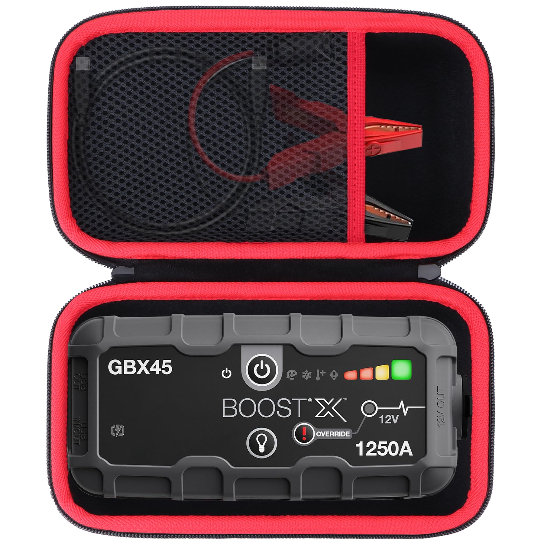 Lebakort Hart Schutz Hülle Etui Tasche für Boost X GBX45 1250A 12V UltraSafe Starthilfe Powerbank Lebakort Hart Schutz Hülle Etui Tasche für Boost X GBX45 1250A 12V UltraSafe Starthilfe Powerbank von Lebakort
