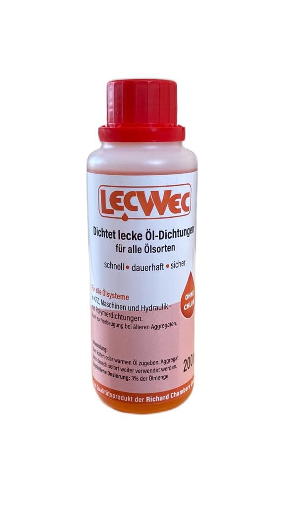 LecWec 200ml - Additiv gegen Ölverlust für alle Ölsorten von LecWec