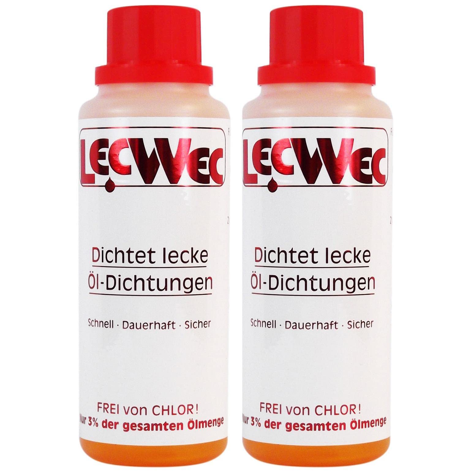 LecWec 2X Öldichtung Ölverlust Stop Ölstop Abdichtung Motor und Getriebe 200 ml LecWec 2X Öldichtung Ölverlust Stop Ölstop Abdichtung Motor und Getriebe 200 ml von LecWec