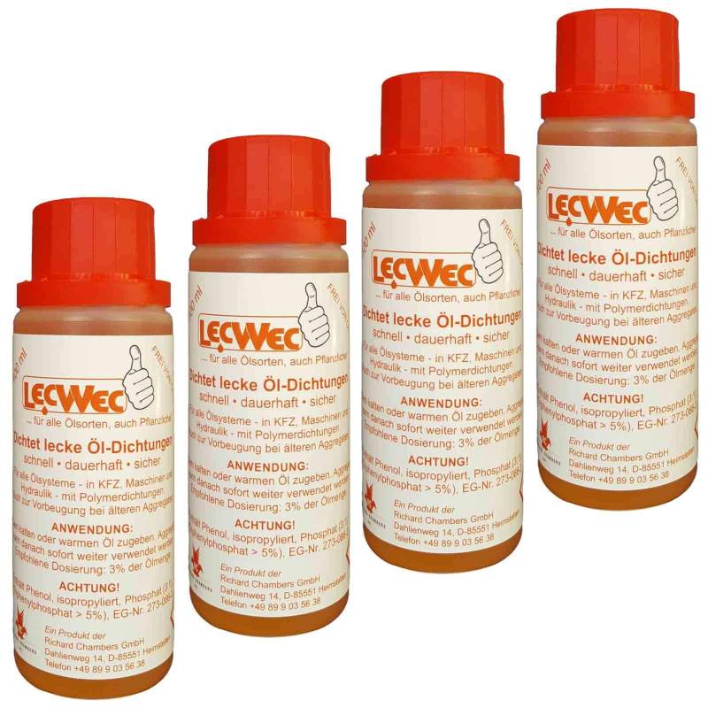LecWec 400ml - Additiv gegen Ölverlust für alle Ölsorten von LecWec