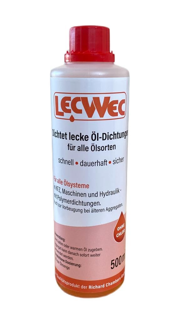 LecWec 500ml - Additiv gegen Ölverlust für alle Ölsorten von LecWec