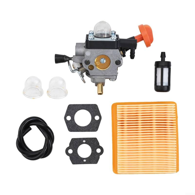 Ein Komplettpaket bietet eine effiziente Lösung mit einem robusten Vergaser und einer unverzichtbaren Filtereinheit kombiniert von Lecreatekit