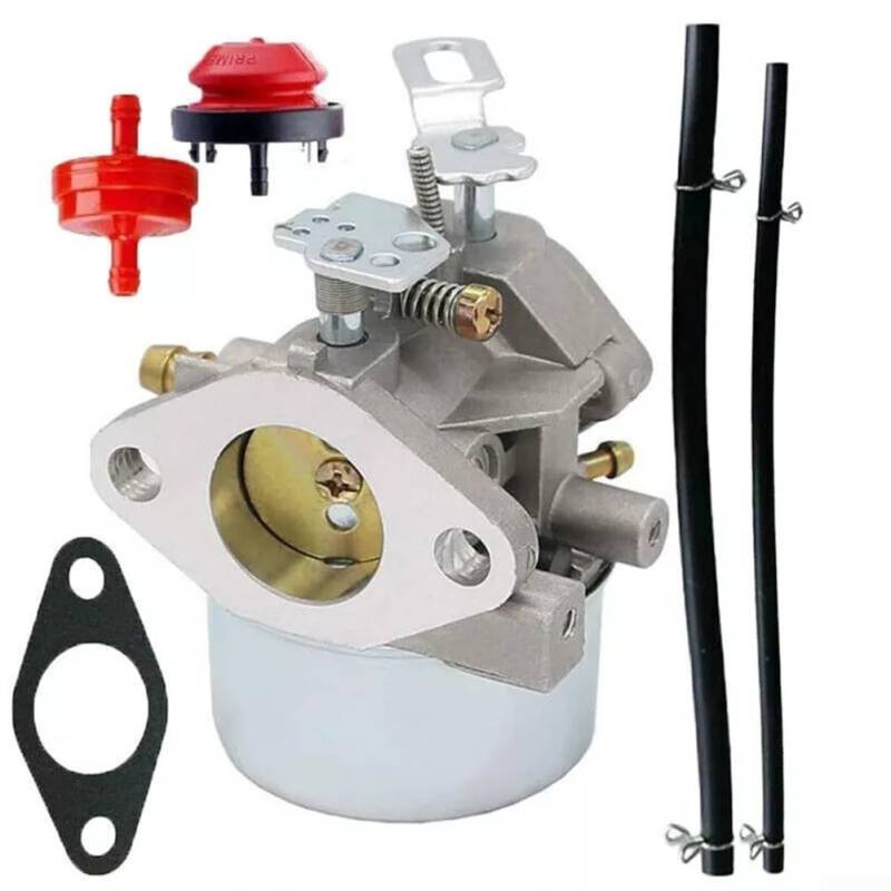 Einfach zu installierendes Ersatz-Vergaser-Set, passend für mehrere Modelle von Tecumseh-Motoren und mehr von Lecreatekit